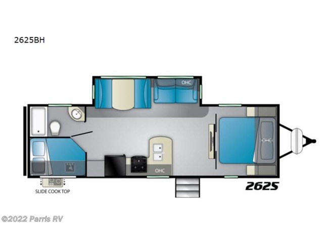 2021 Heartland Wilderness 2625BH Ultra Lite