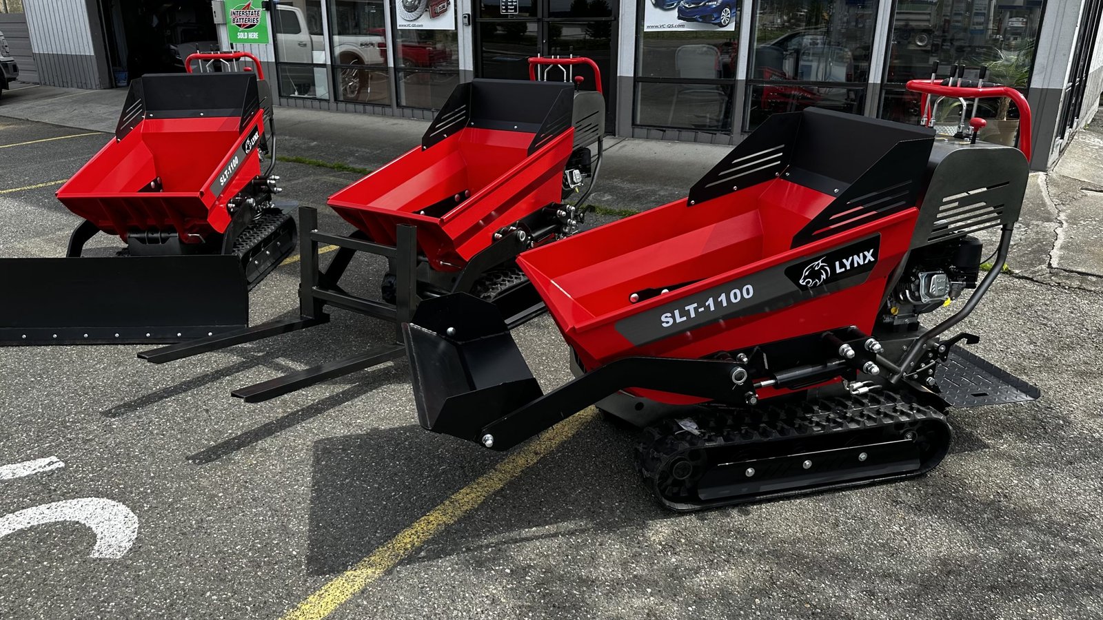 2026 LYNX SLT-1100 PRO Hydraulic Mini Dumper