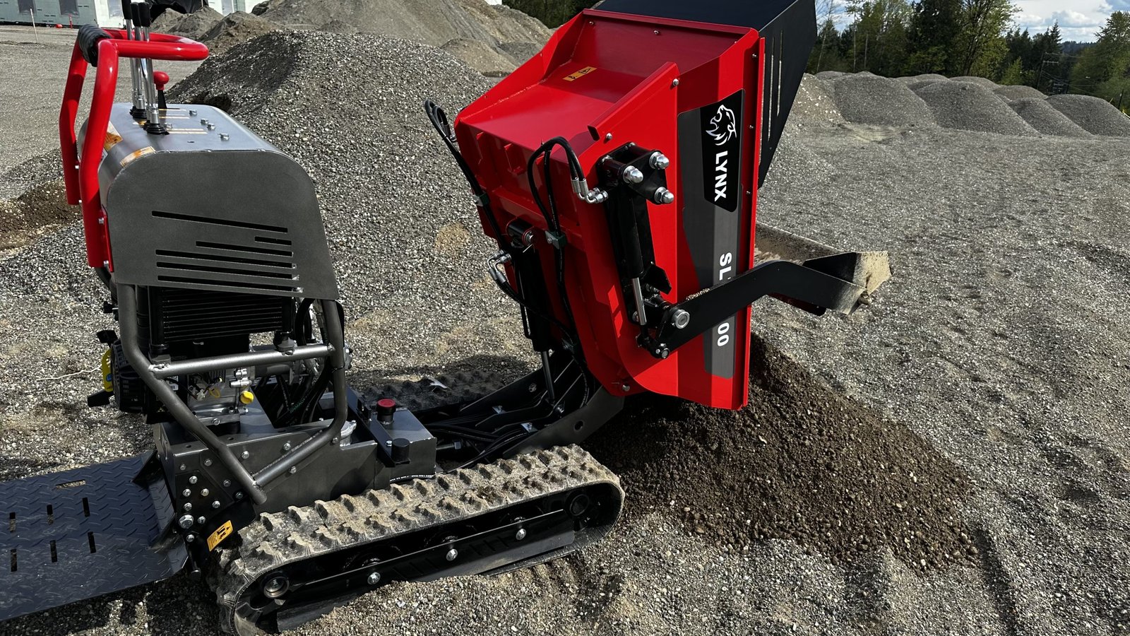 2026 LYNX SLT-1100 PRO Hydraulic Mini Dumper