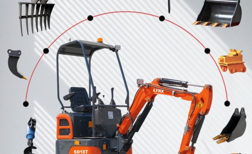 2024 LYNX SD13T Mini Excavator Mini Digger ON SALE NOW!