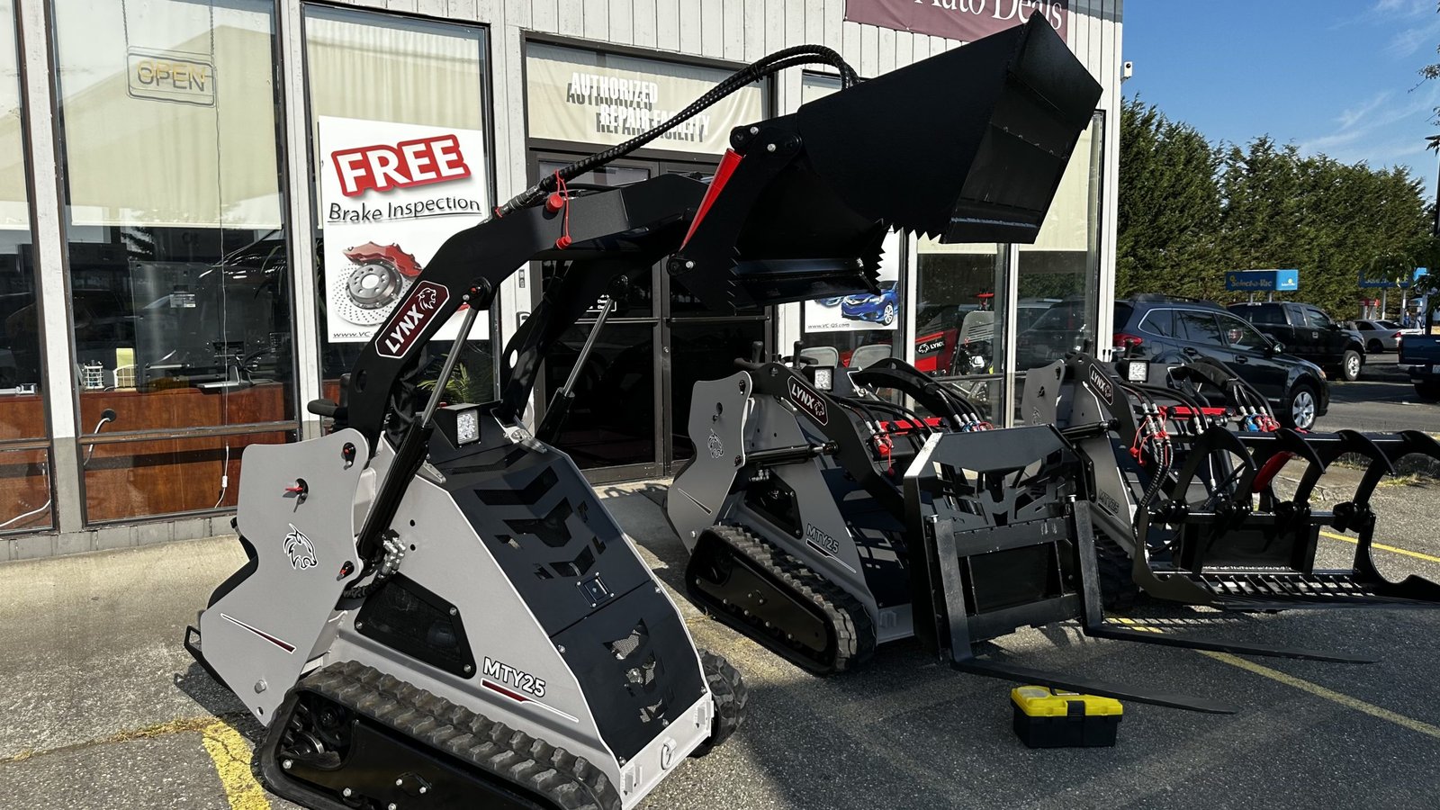 2026 LYNX MTY25 PRO Joystick Mini Skid Steer Loader Kubota Diesel