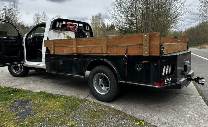 2020 RAM-3500 Tradesman 6.7l Diesel Automatic Dually 12 ft Flatbed Truck