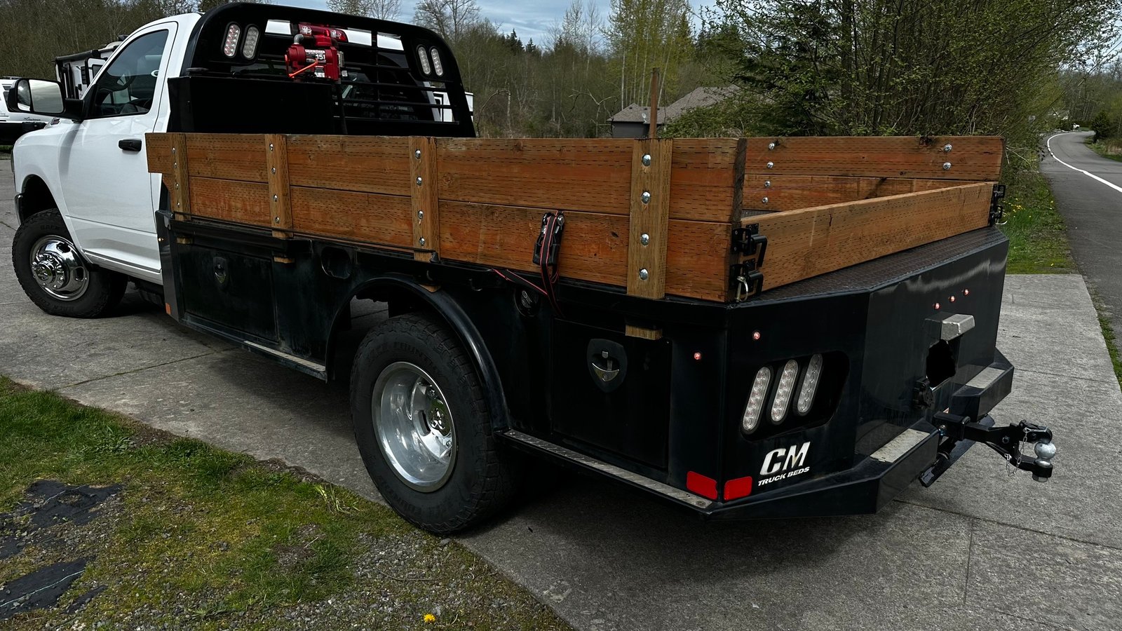 2020 RAM-3500 Tradesman 6.7l Diesel Automatic Dually 12 ft Flatbed Truck