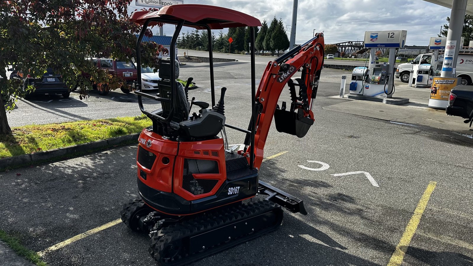 2025 LYNX SD16T PRO Crawler Excavator Mini Digger Diesel