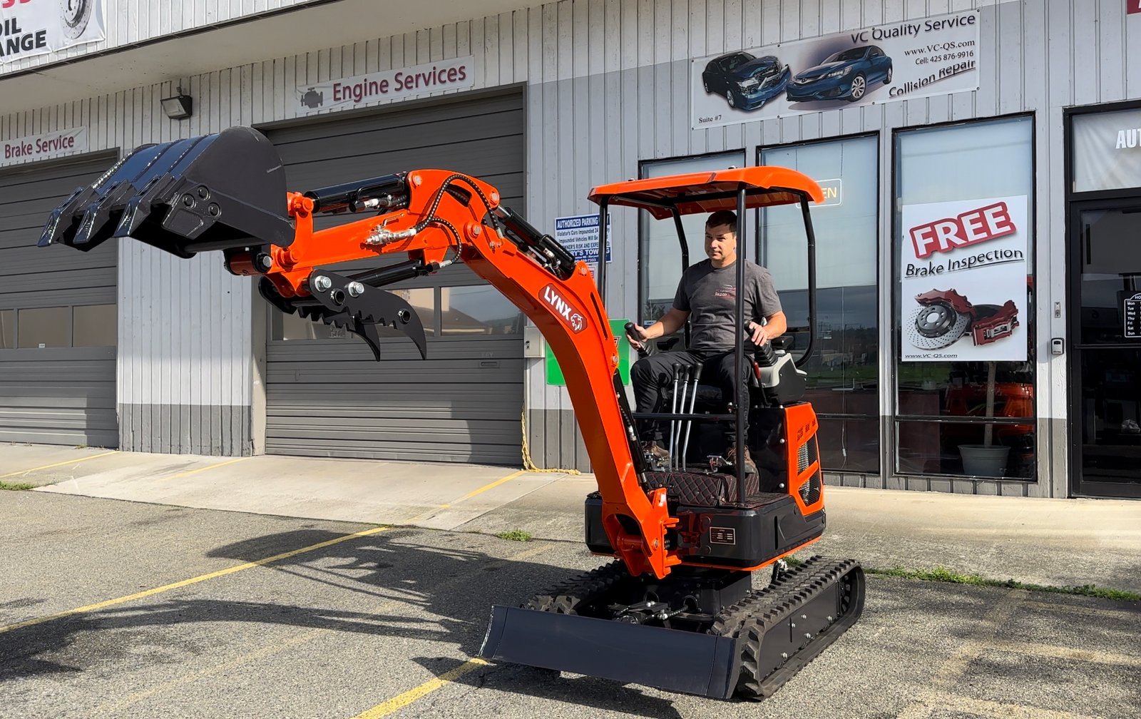 2025 LYNX SD16T PRO Crawler Excavator Mini Digger Diesel