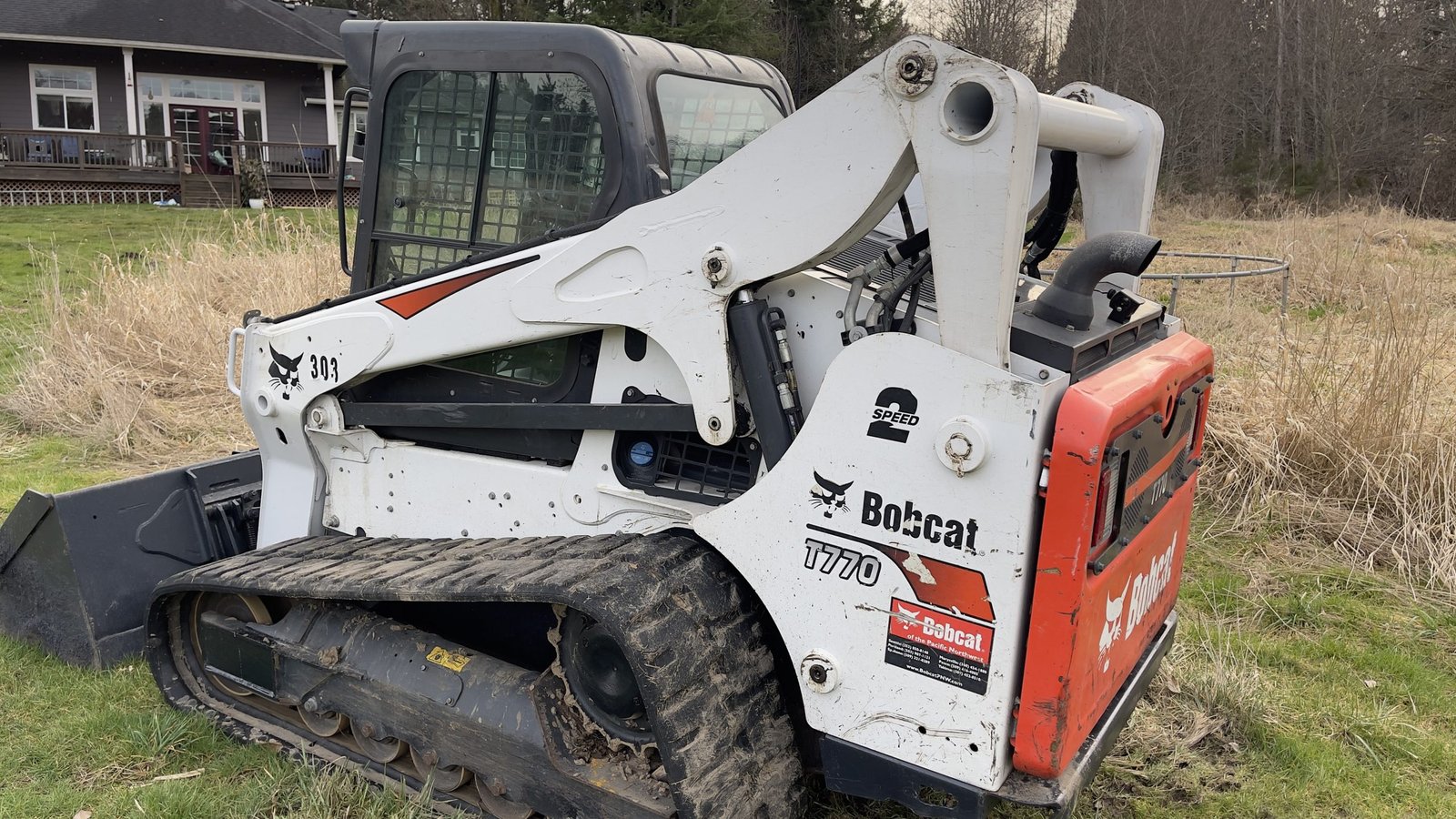2019 Bobcat T770 Track Skid Steer Loader β 92 HP Doosan Diesel, 2-Speed, High Flow AUX Hydraulics