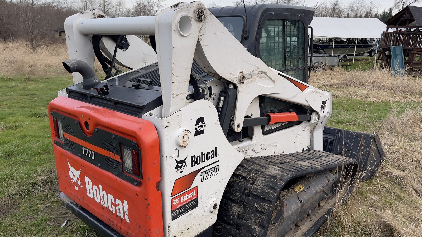 2019 Bobcat T770 Track Skid Steer Loader β 92 HP Doosan Diesel, 2-Speed, High Flow AUX Hydraulics