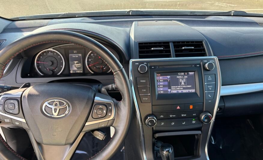 2016 Toyota Camry SE – 2.5L 4Cyl FWD Sedan