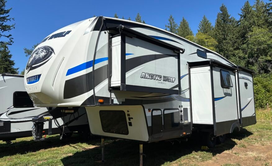 2018 ForestRiver Cherokee Arctic Wolf 2950SL8 Auto Leveling 5th Wheeler