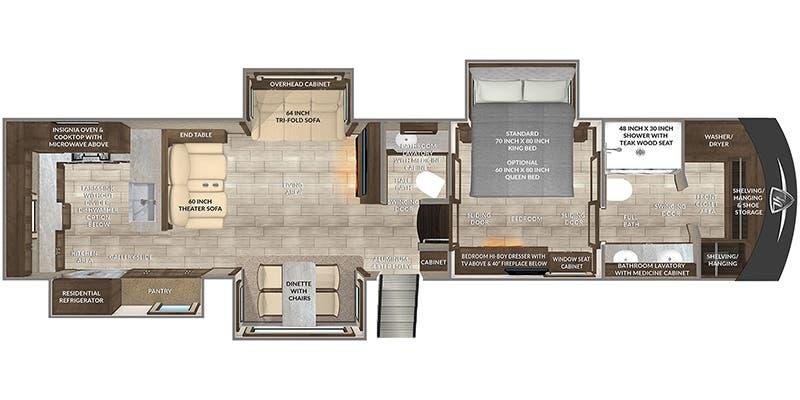 2022 VANLEIGH BEACON 41LKB 5th-WHEEL 43 FT